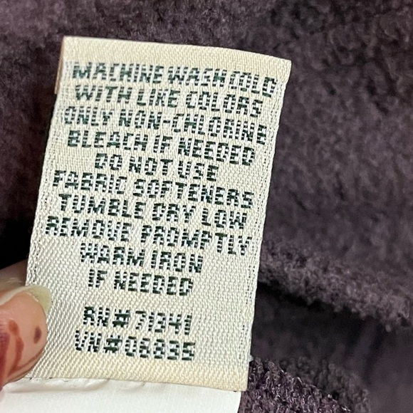 L.L. Bean Women’s Shawl Collar Fleece Pullover - Size Small - Picture 5 of 13